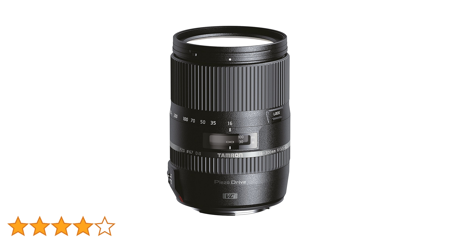 Tamron AF 16-300 mm F/3.5-6.3 Di II VC PZD MACRO - Objetivo para